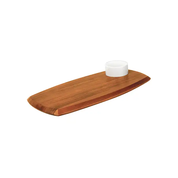 Athena Service Board-W/Sauce Dish | 362X180Mm 