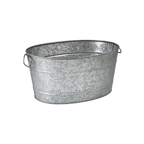 Moda Beverage Tub-Galvanised | 460X355X220Mm 