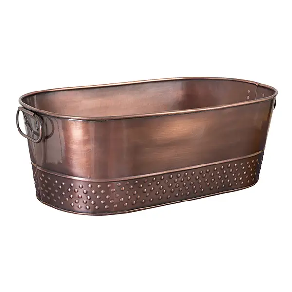 Moda Beverage Tub-Antique | Oval | 525X290X175Mm