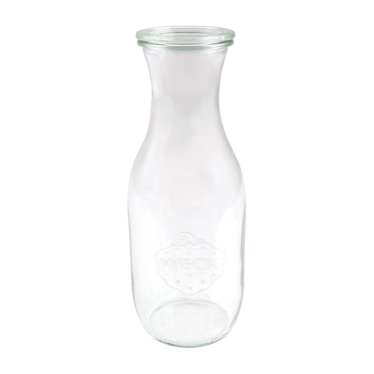 Weck Bottle Glass Jar W/Lid 1062ml 60x250mm 