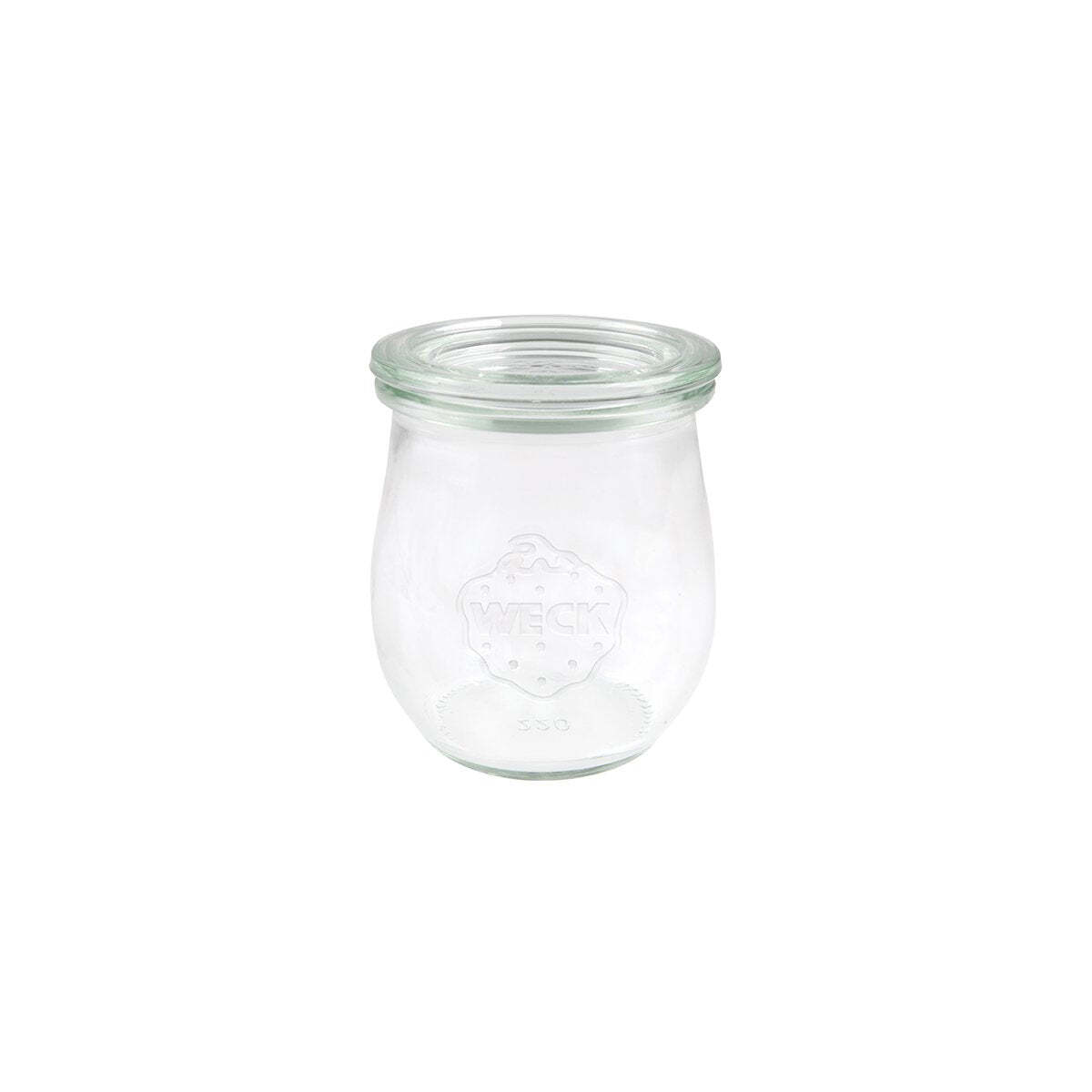 Weck Glass Jars W/Lid 220ml 70x80mm 