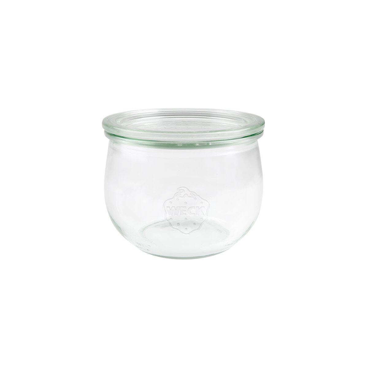Weck Tulip Glass Jar W/Lid 580ml 100x85mm 
