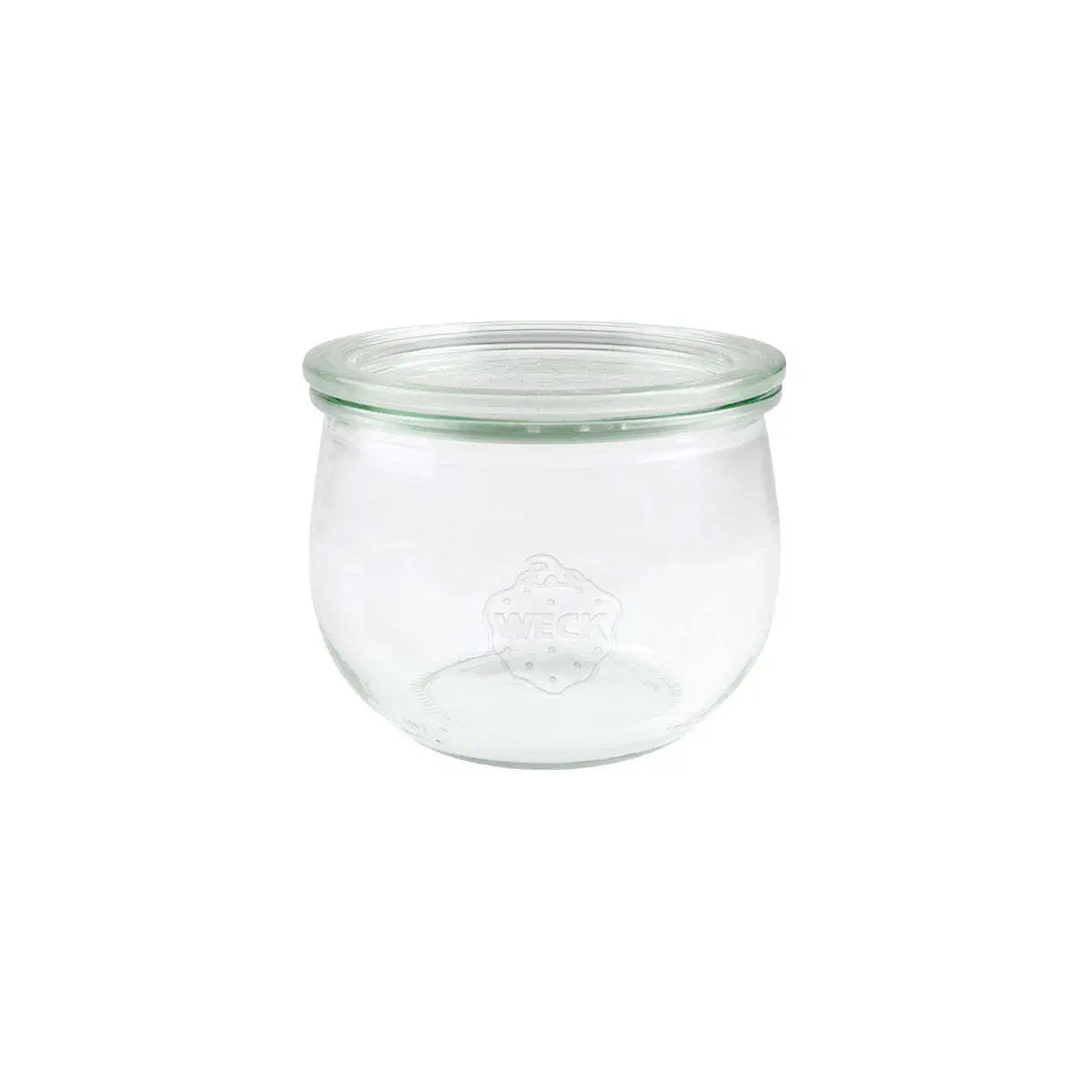 Weck Tulip Glass Jar W/Lid 580ml 100x85mm 