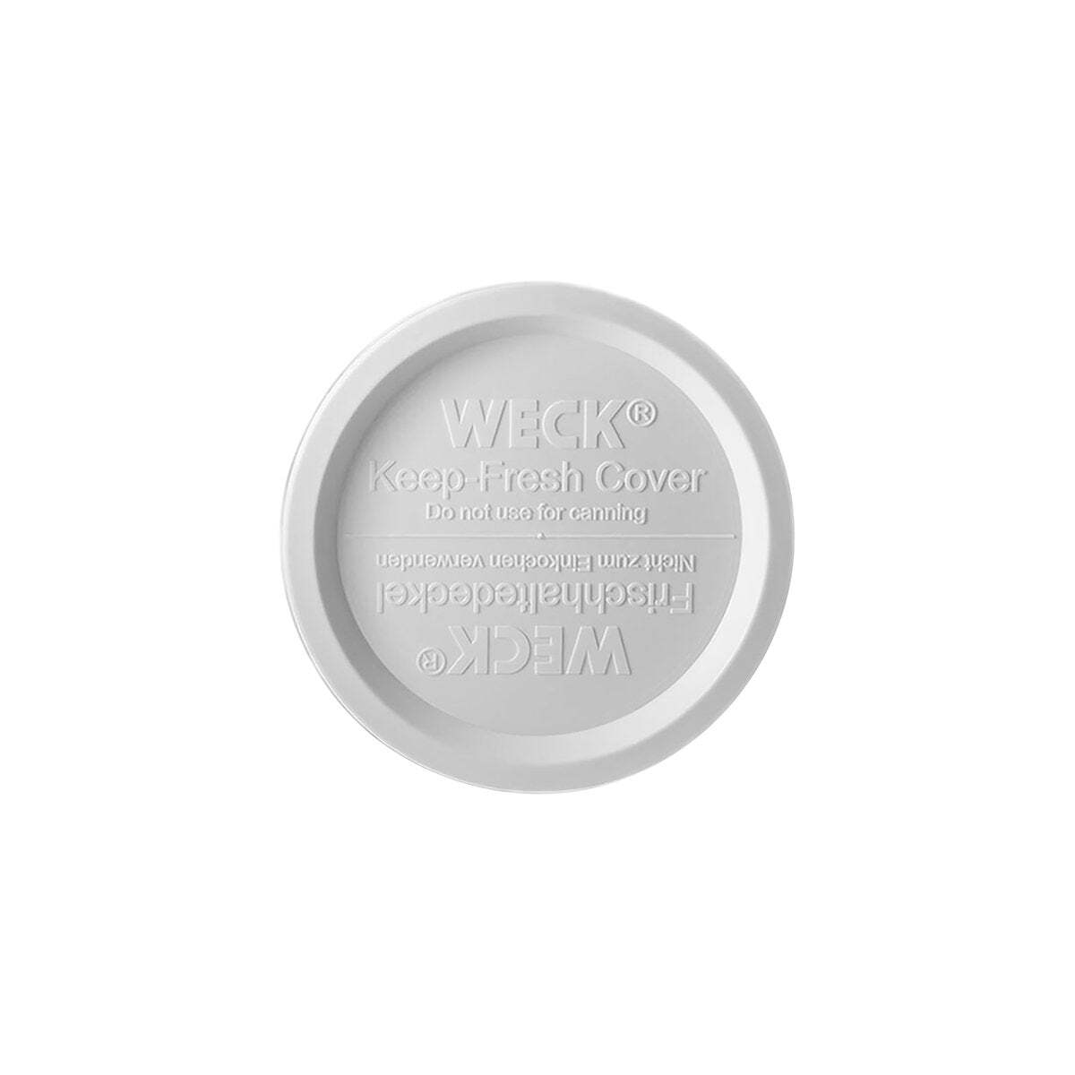 Weck Keep Fresh Plastic Covers 100mm Lid 