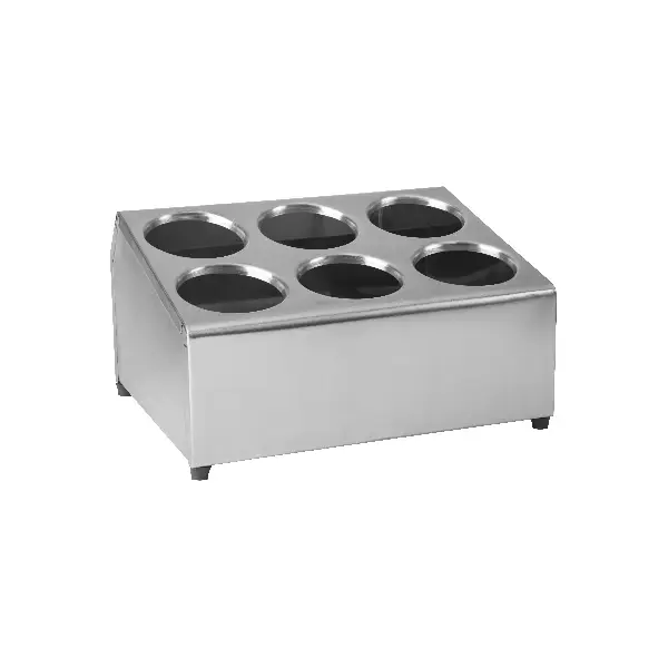 Trenton Cutlery Holder-S/S | 375X300X210Mm | 6 Hole