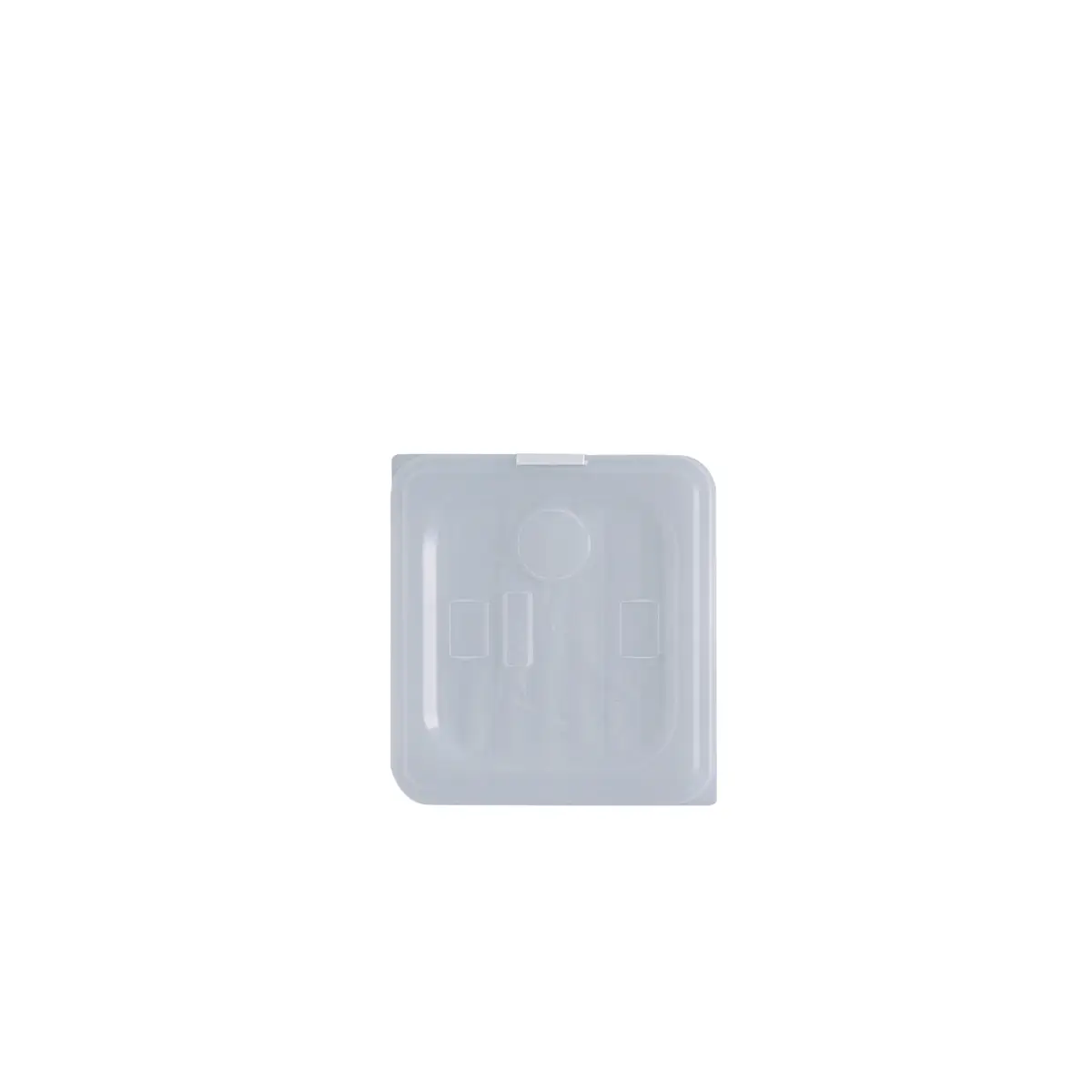 Gastroplast Food Pan Cover-PP | 1/6 Size Opaque