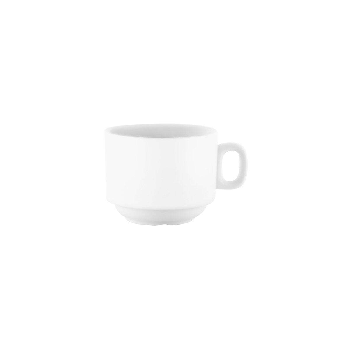 Vitroceram Stackable Cup-225ml (Saucer 900020) White