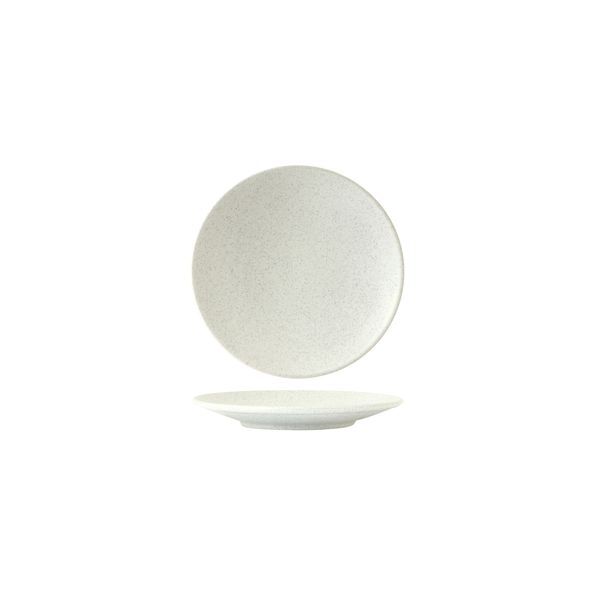 Zuma Round Coupe Plate-130mm Ø Frost