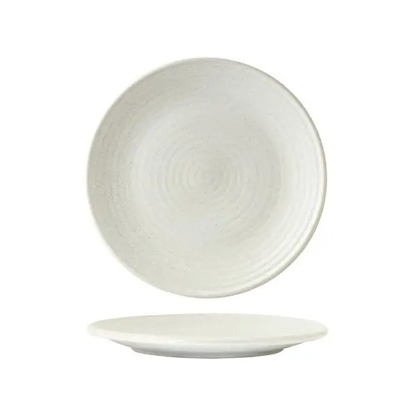 Zuma Round Coupe Ribbed Plate-210Mm Ø
