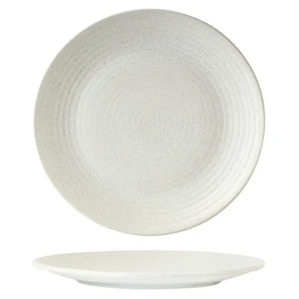 Zuma Round Coupe Ribbed Plate-310Mm Ø
