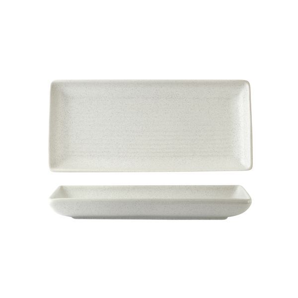 Zuma Rect Share Platter-250X125mm Frost