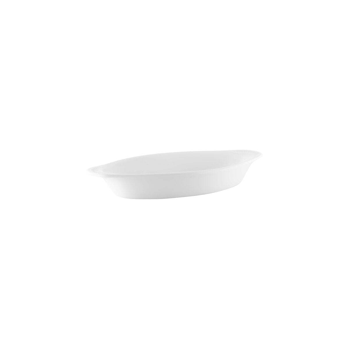 Vitroceram Oval Gratin Dish-220x105x/225ml White