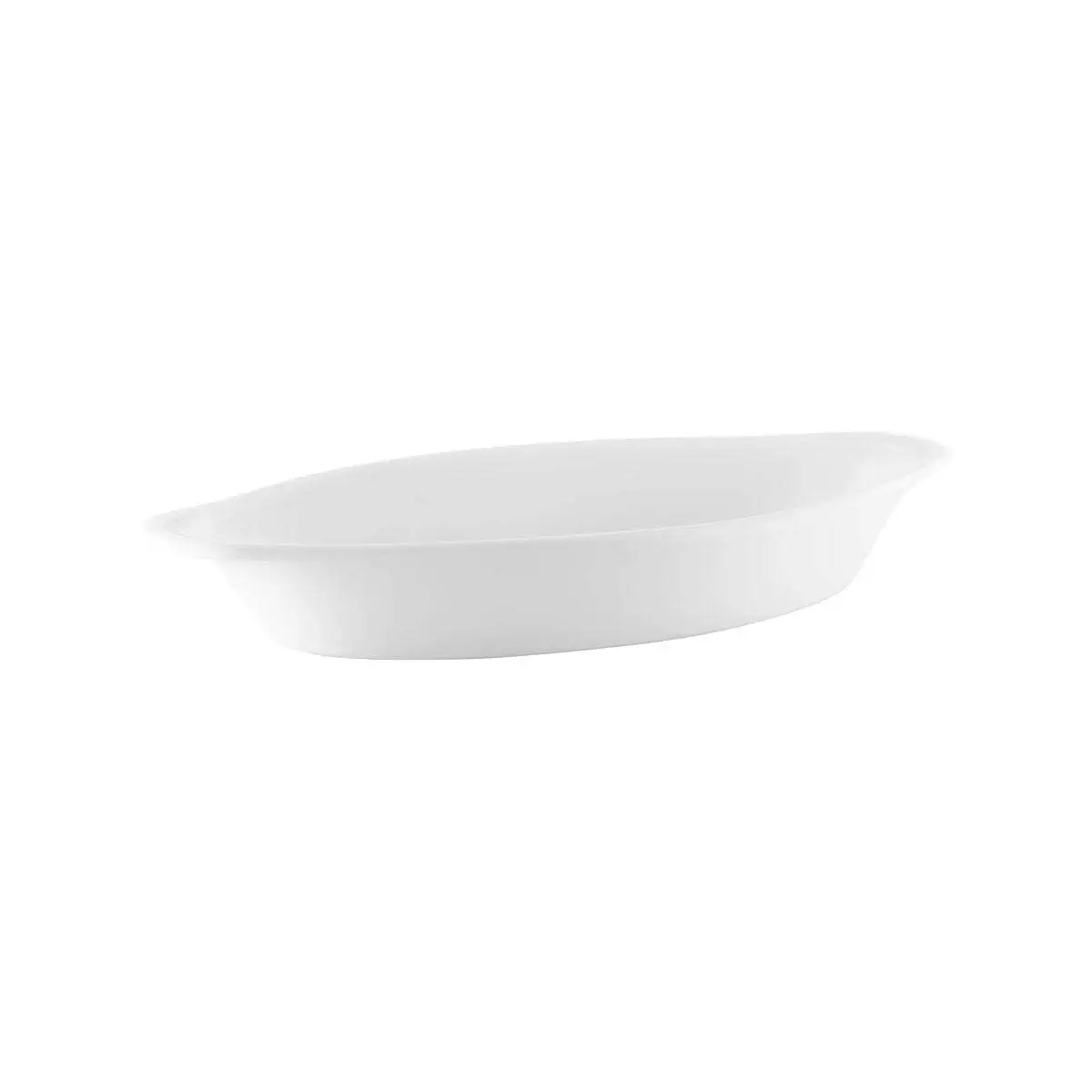 Vitroceram Oval Gratin Dish-270x140x/425ml White