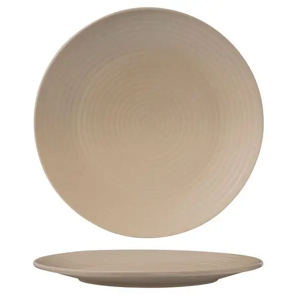 Zuma Round Coupe Ribbed Plate-310Mm Ø