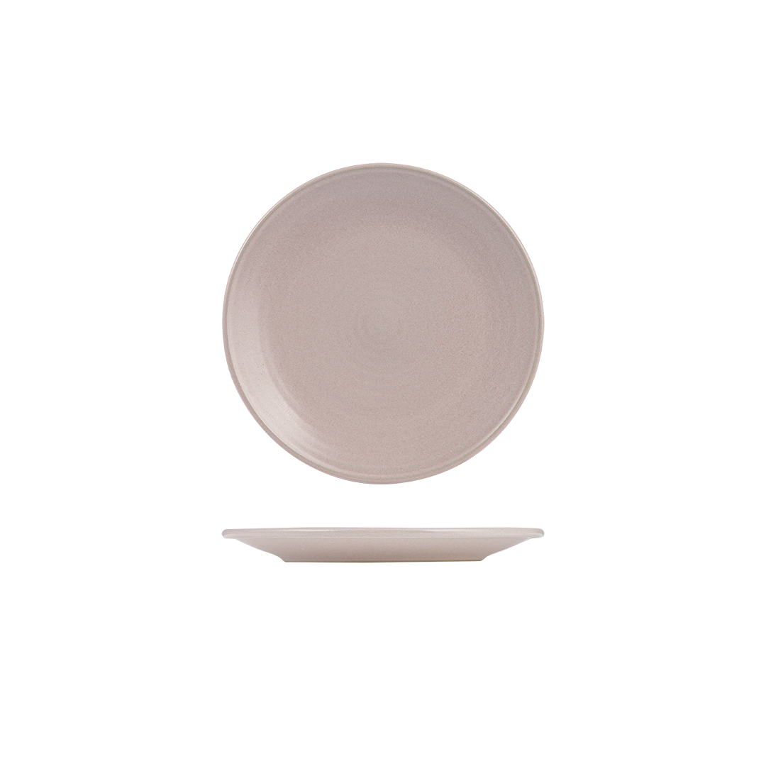 Zuma Round Coupe Ribbed Plate-210Mm Ø