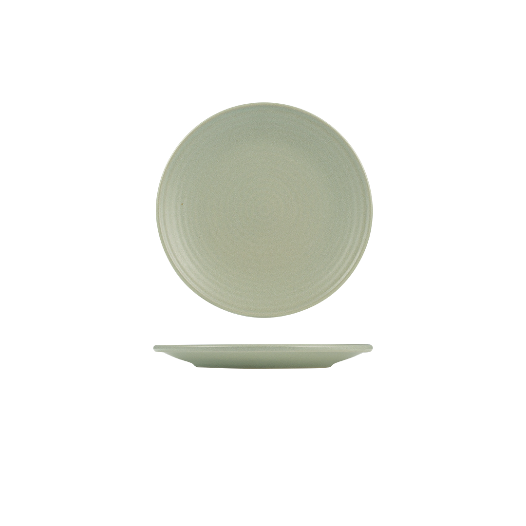 Zuma Round Coupe Ribbed Plate-210Mm Ø