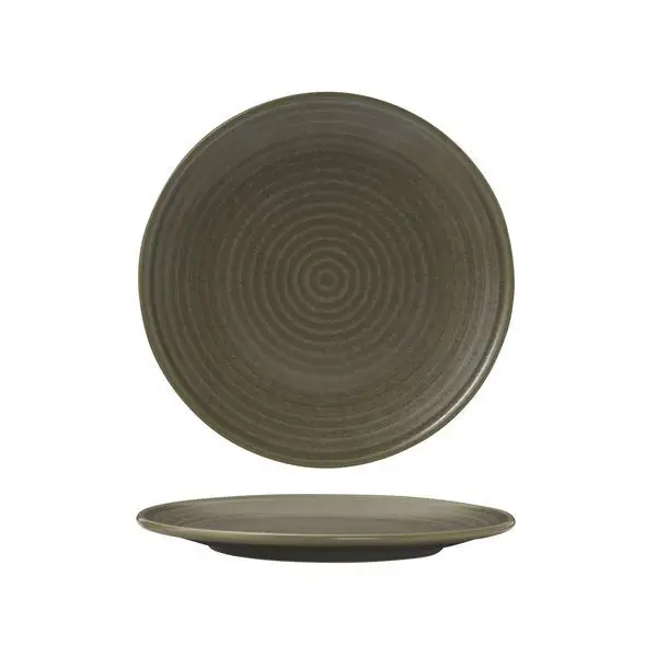 Zuma Round Coupe Ribbed Plate-210Mm Ø