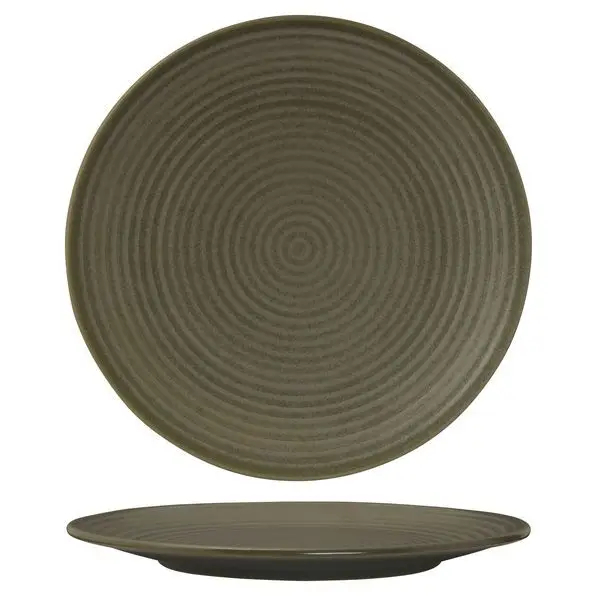 Zuma Round Coupe Ribbed Plate-310Mm Ø