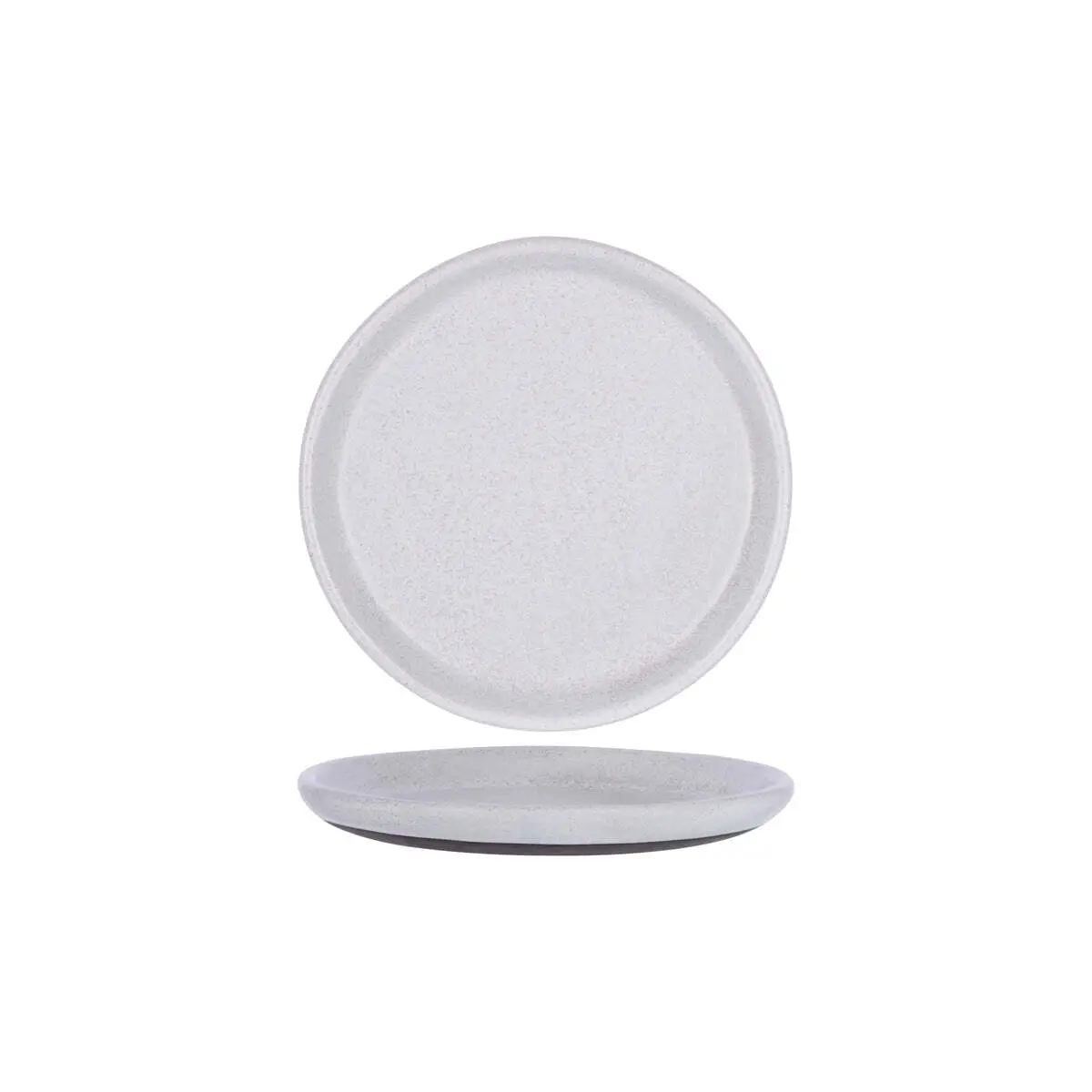 Tablekraft Naturals Ash Grey Round Plate 265x28Mm Clay