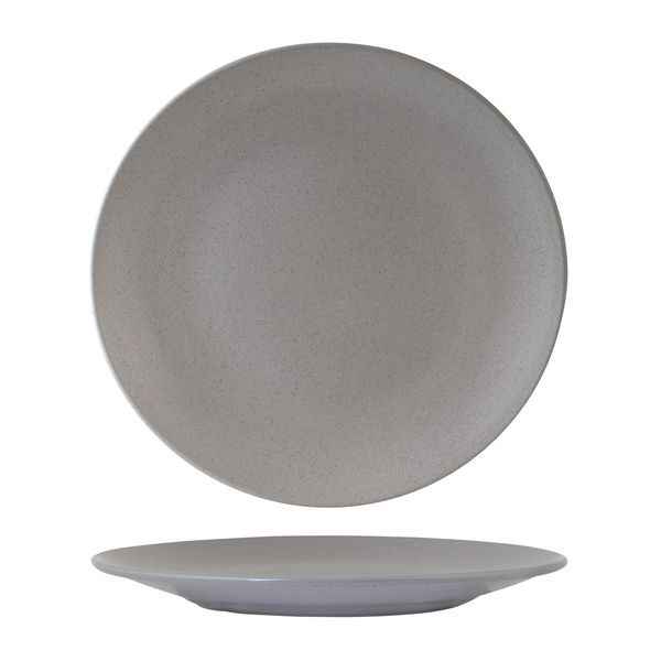 Zuma Round Coupe Plate-285mm Ø Haze