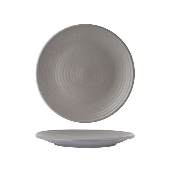 Zuma Round Coupe Ribbed Plate-210Mm Ø