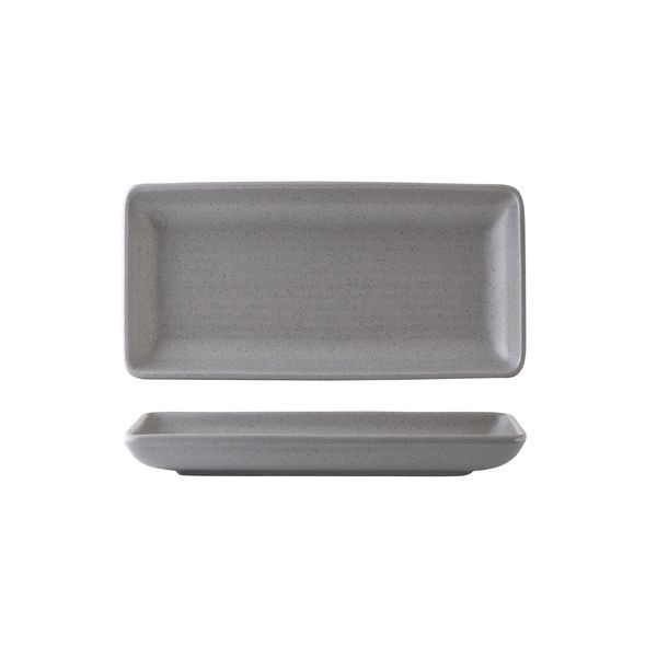 Zuma Rect Share Platter-220X100mm Haze