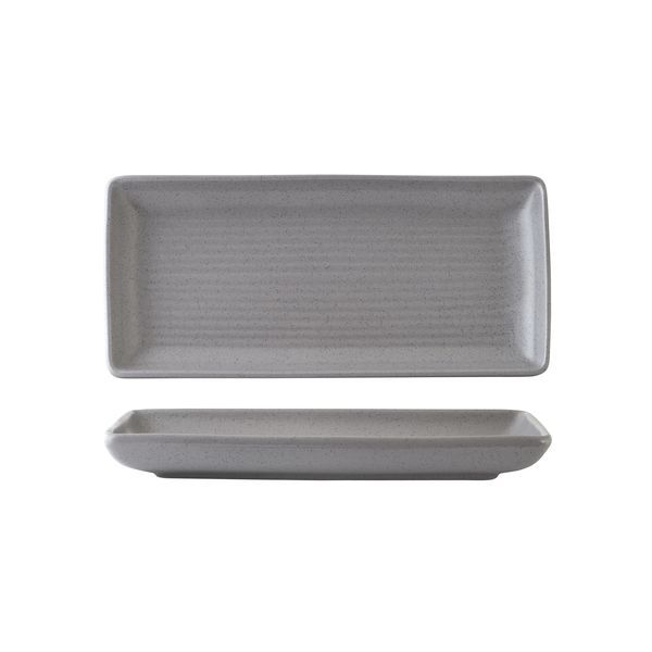 Zuma Rect Share Platter-250X125mm Haze