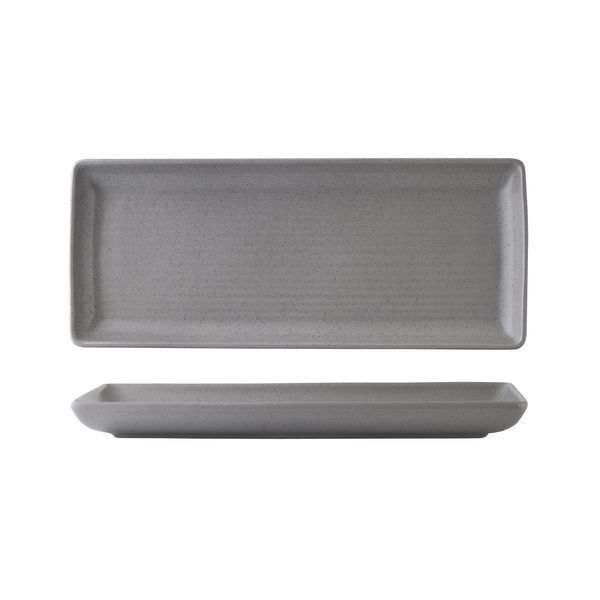 Zuma Rect Share Platter-335X140mm Haze