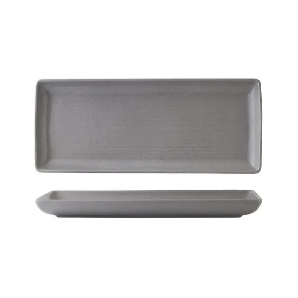 Zuma Rect Share Platter-335X140mm Haze