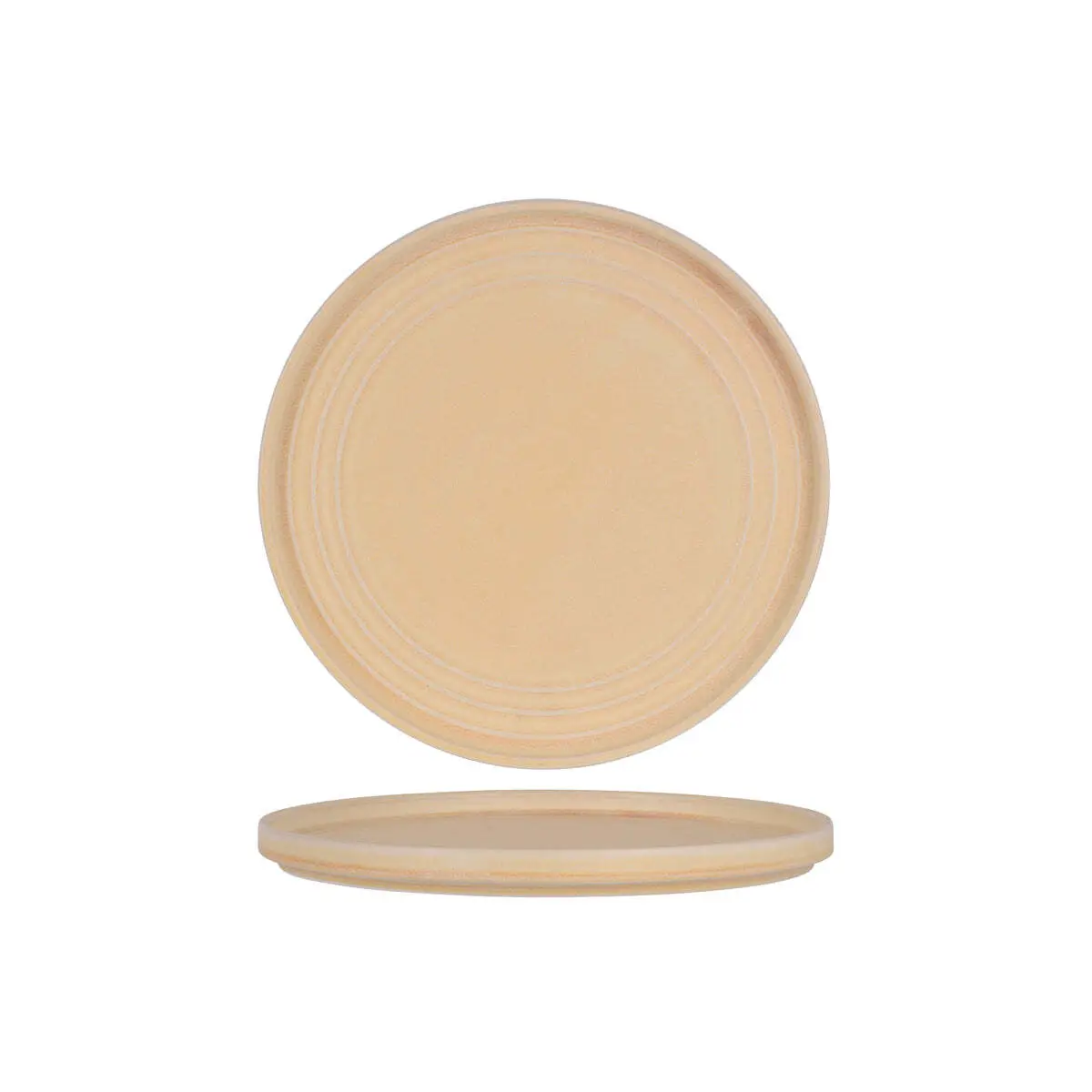 Tablekraft Urban Loft Round Plate 275x22mm Sandstone