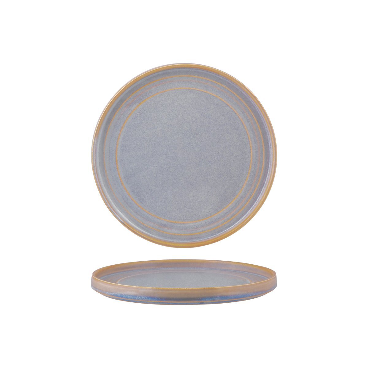 Tablekraft Urban Loft Round Plate 225x22mm Azure Blue