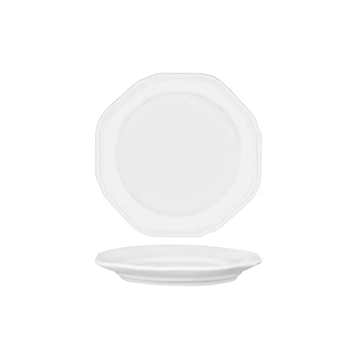 Tablekraft Provincial Vintage Plate Rim 274x29Mm Cotton
