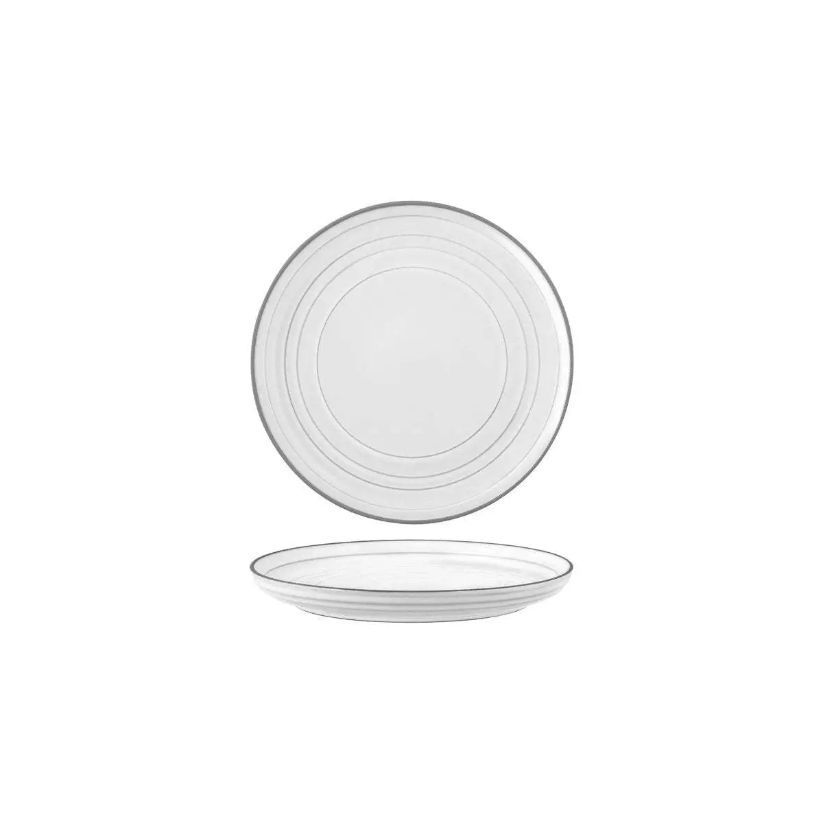 Tablekraft Linea Round Coupe Plate 170mm White