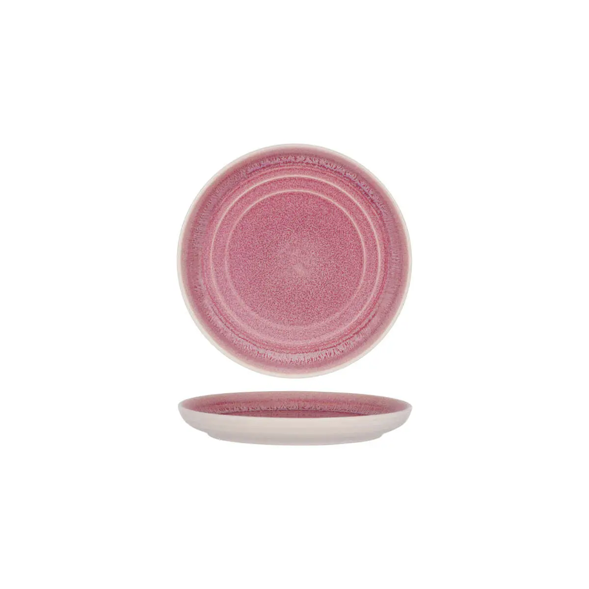 Tablekraft Linea Round Coupe Plate 170x22mm Dusty Pink