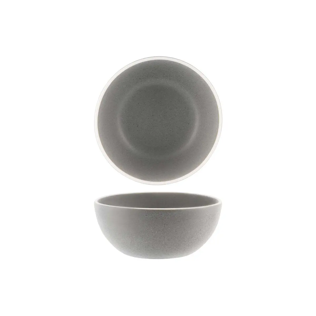 Tablekraft Urban Round Bowl Deep 150x65mm Grey