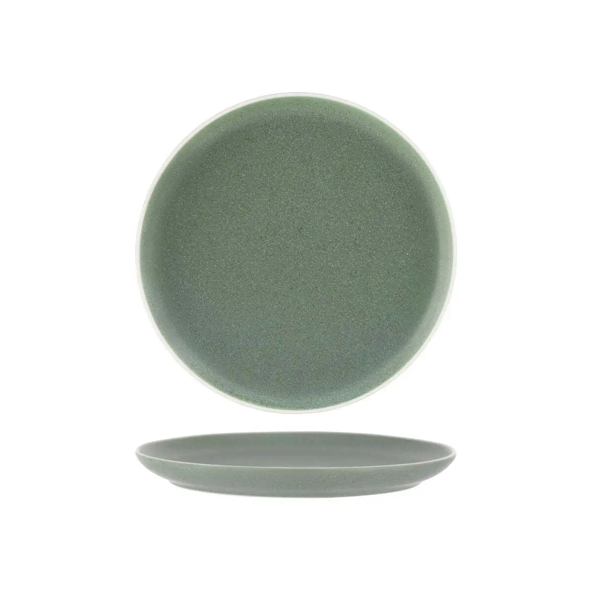 Tablekraft Urban Round Coupe Plate 265x28mm Green