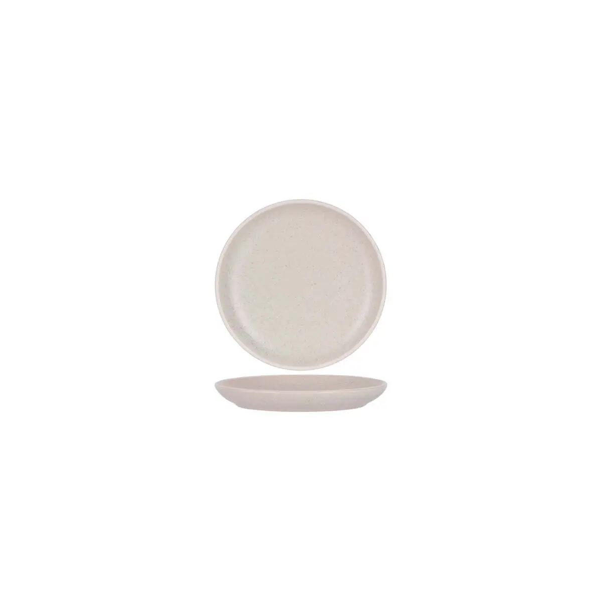Tablekraft Urban Round Coupe Plate 160mm Sand
