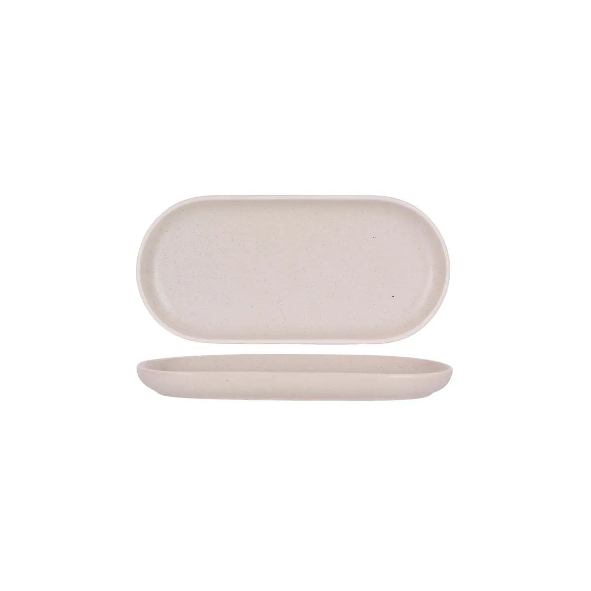 Tablekraft Urban Oval Plate 295x140mm Sand