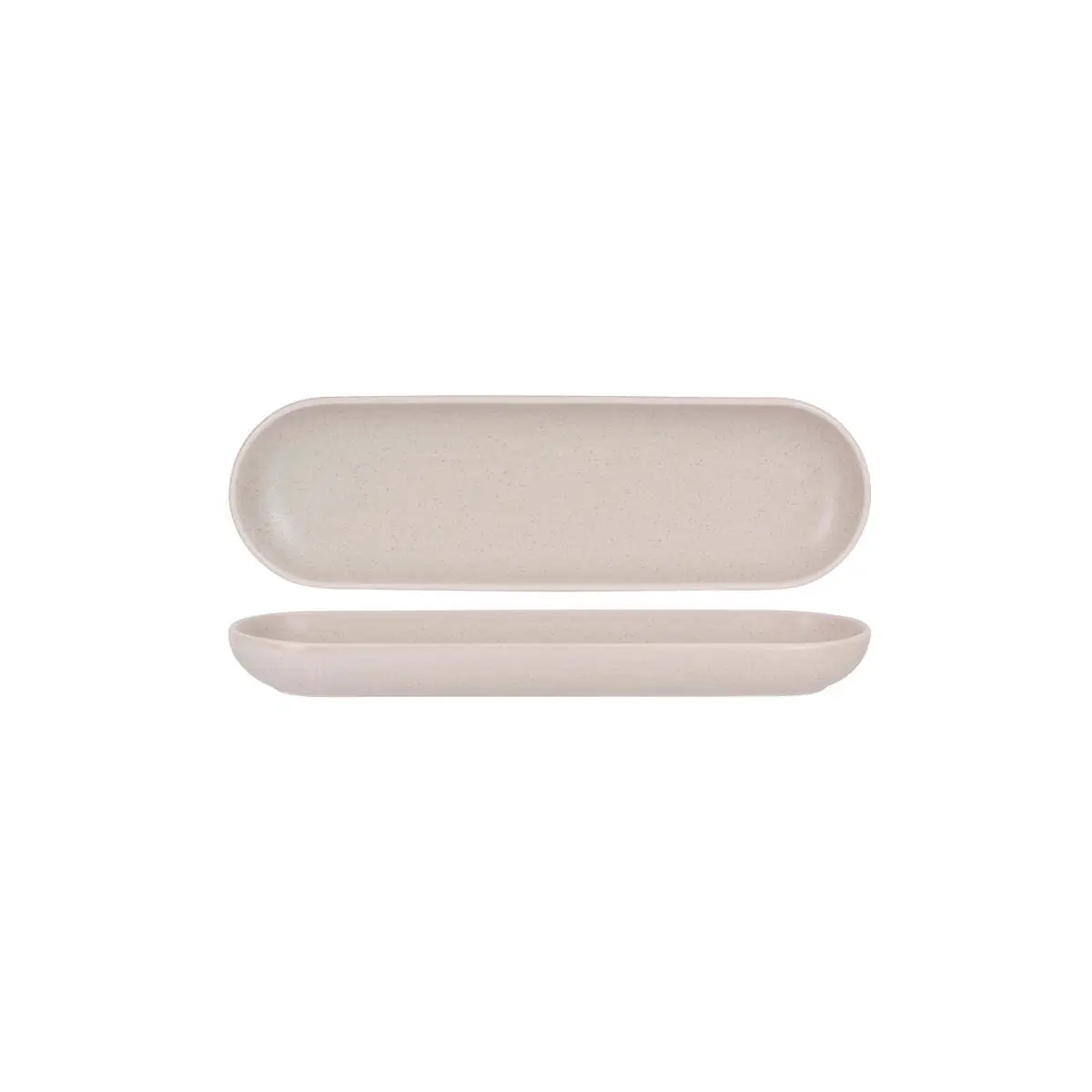 Tablekraft Urban Oval Plate 330x100mm Sand