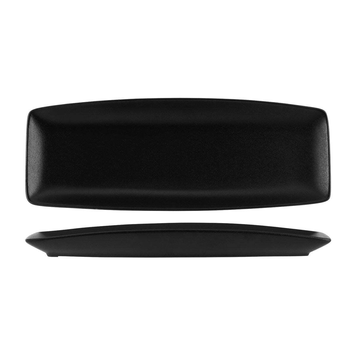Tablekraft Tk Black Rectangular Platter 370x140x32mm Black