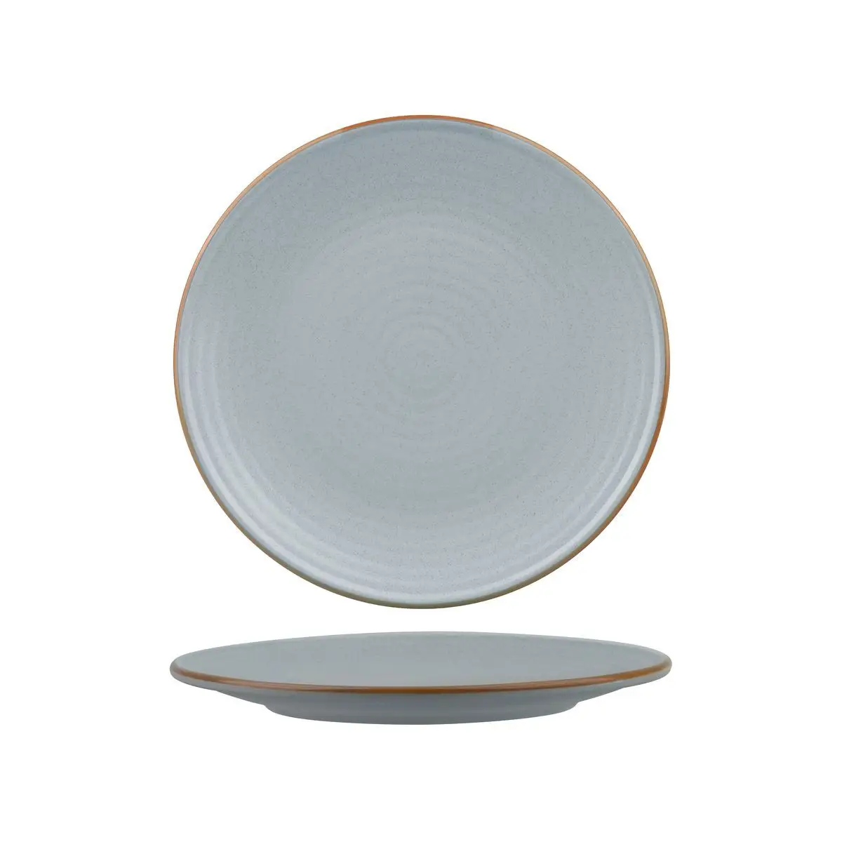 Zuma Round Coupe Ribbed Plate-210Mm Ø