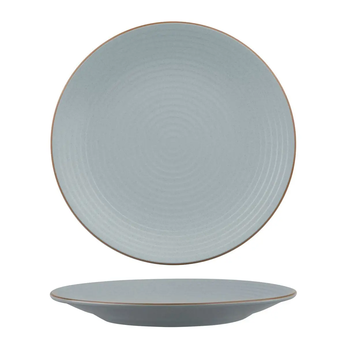 Zuma Round Coupe Ribbed Plate-310Mm Ø