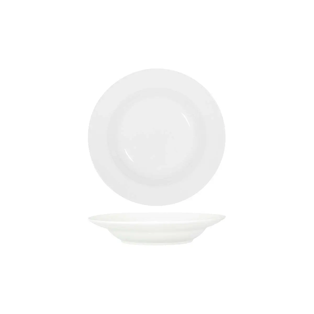 Tablekraft Core White Pasta/Soup Bowl Deep-250X45mmrim Shape