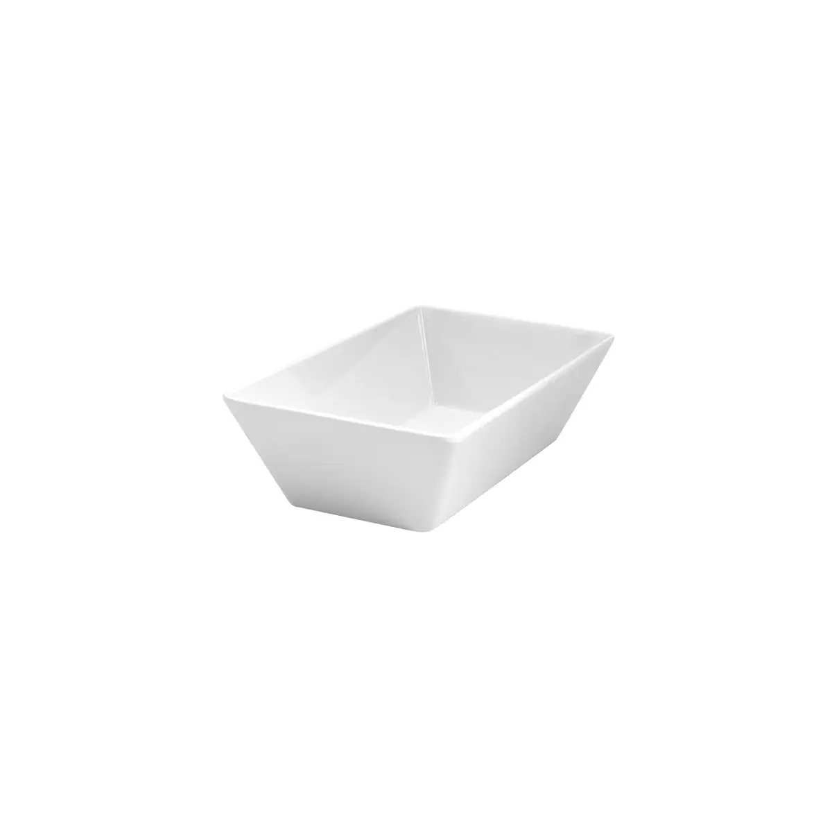 Ryner Melamine Rect. Deep Dish-250x150x70mm White