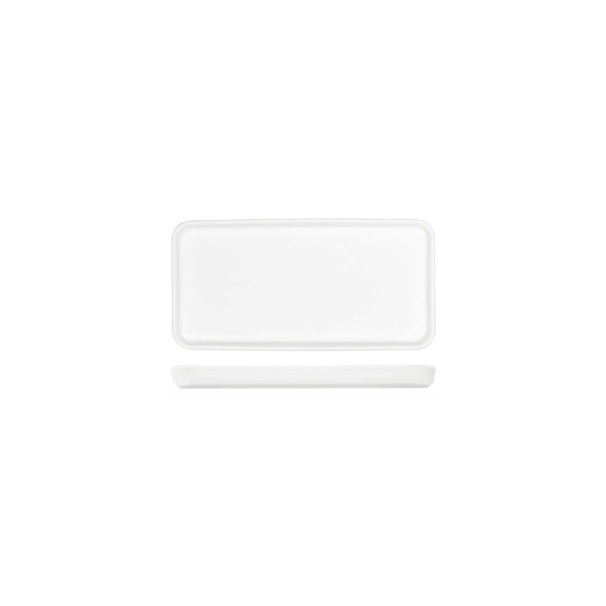 Tablekraft Core White Rectangular Dish-250X125X22mm