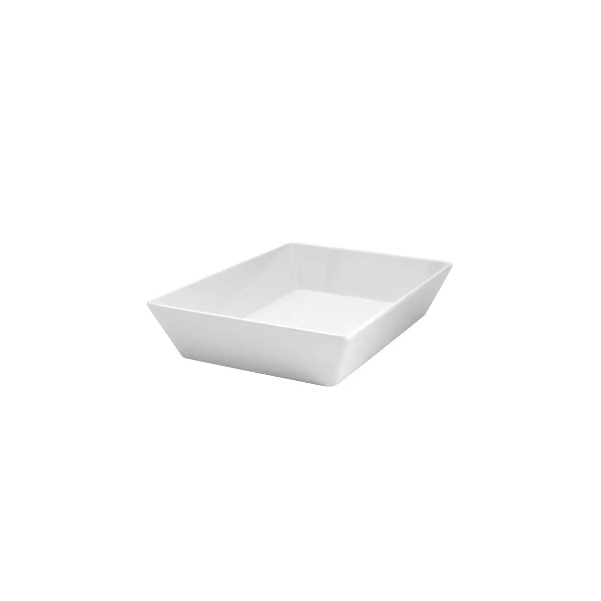 Ryner Melamine Rect. Deep Dish-350x250x70mm White