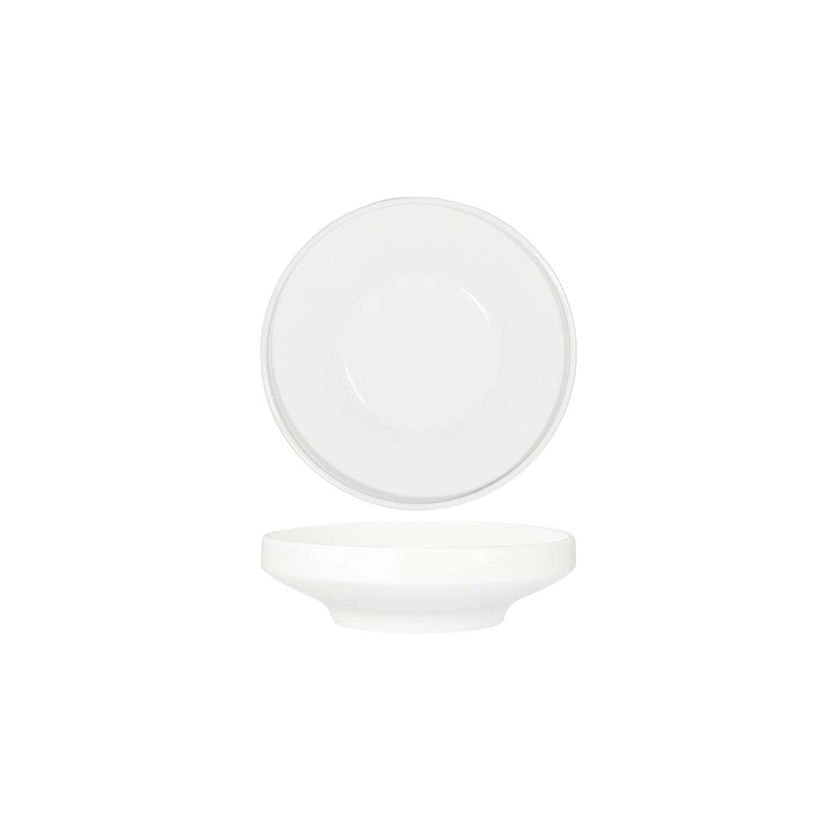 Tablekraft Core White Round Bowl Footed 210X62mm
