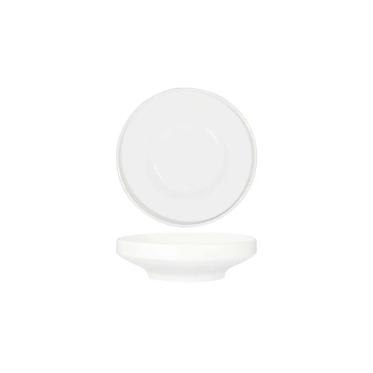 Tablekraft Core White Round Bowl Footed 210X62mm