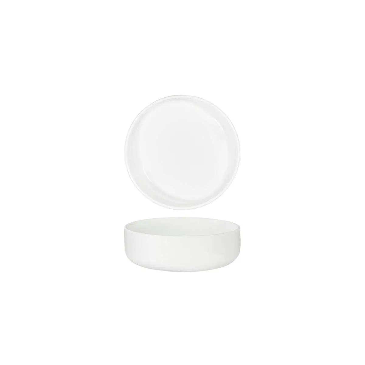 Tablekraft Core White Round Deep Bowl 130X45mm