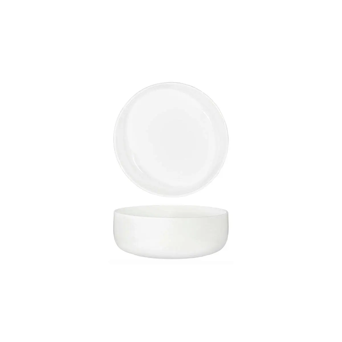 Tablekraft Core White Round Deep Bowl 160X60mm